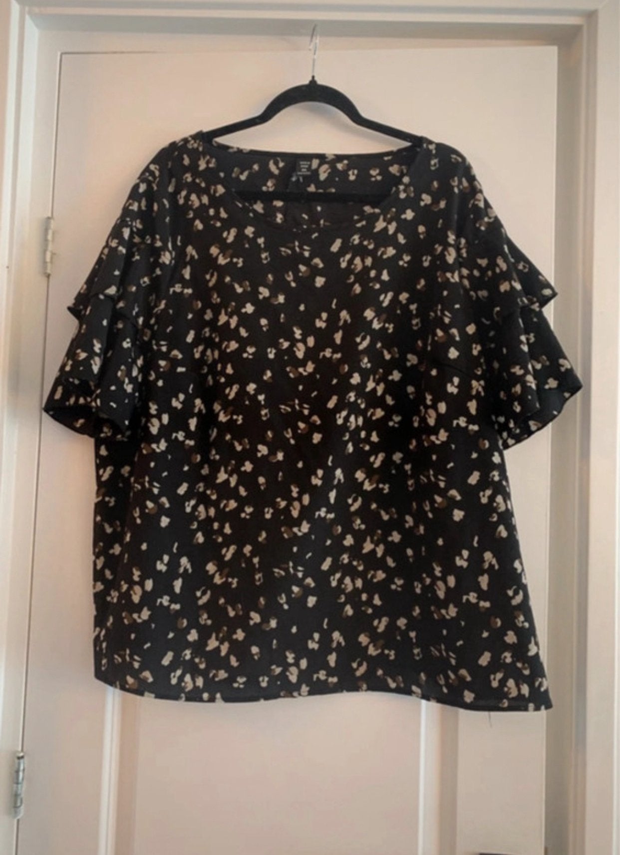 Shein curve t-shirt 3xl, Ophalen of Verzenden, Zo goed als nieuw, Maat 46/48 (XL) of groter, Zwart