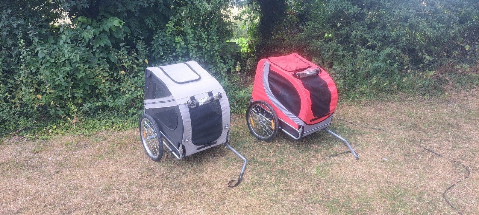 1 Hondenfietskar - Zo goed als nieuw (tot 50 kg), Ophalen, Zo goed als nieuw, Hondenkar, 40 tot 60 kg
