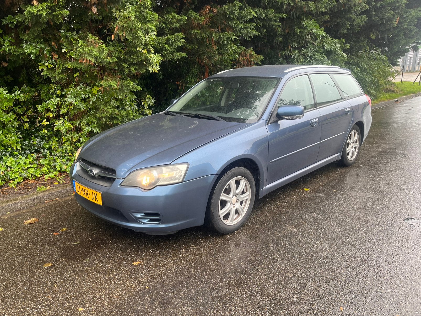 Subaru Legacy 2.0 TW AWD 2004 Blauw, Auto's, Zwart, 4 cilinders, Blauw, Origineel Nederlands