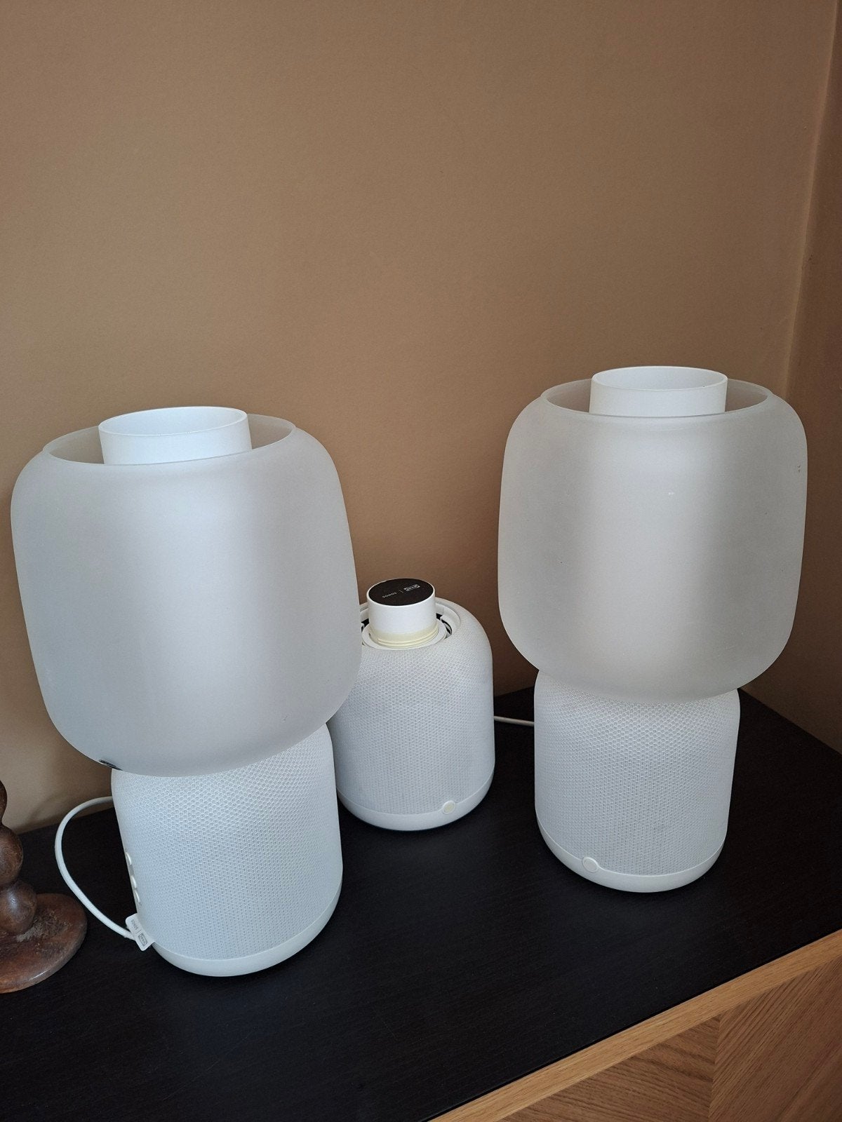 Set 3x Ikea Sonos Symfonisk wit met 2x lampenkap, Audio, Tv en Foto, Luidsprekers, 150 watt of meer, Slimme speaker, Ophalen of Verzenden