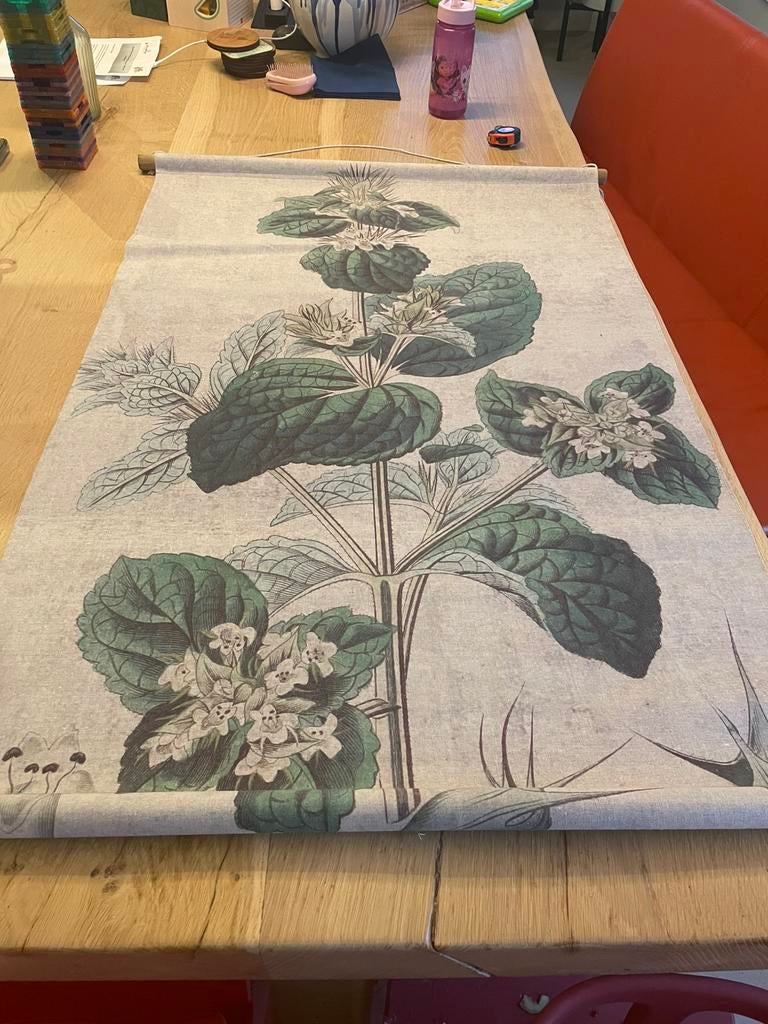 HK Living Wanddecoratie (linnen) 105x70 cm GRATIS, Gebruikt, Met ophangsysteem, Overige stijlen, Ophalen