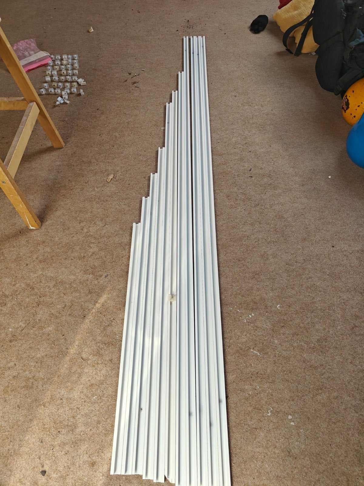 Schilderij-ophangsysteem ArtiTec (11 rails, diverse lengtes), Ophalen, Gebruikt, Klassiek, Metaal
