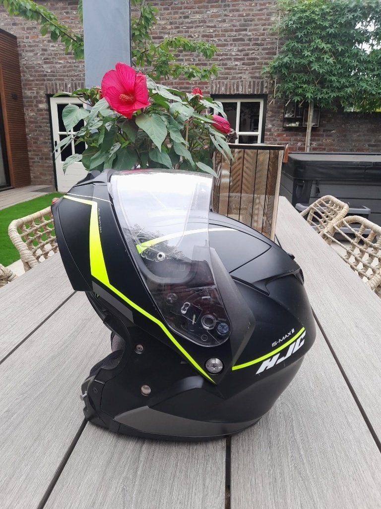 Motorhelm integraal systeemhelm HJC IS-MAX II, Ophalen, Systeemhelm, Heren, Tweedehands