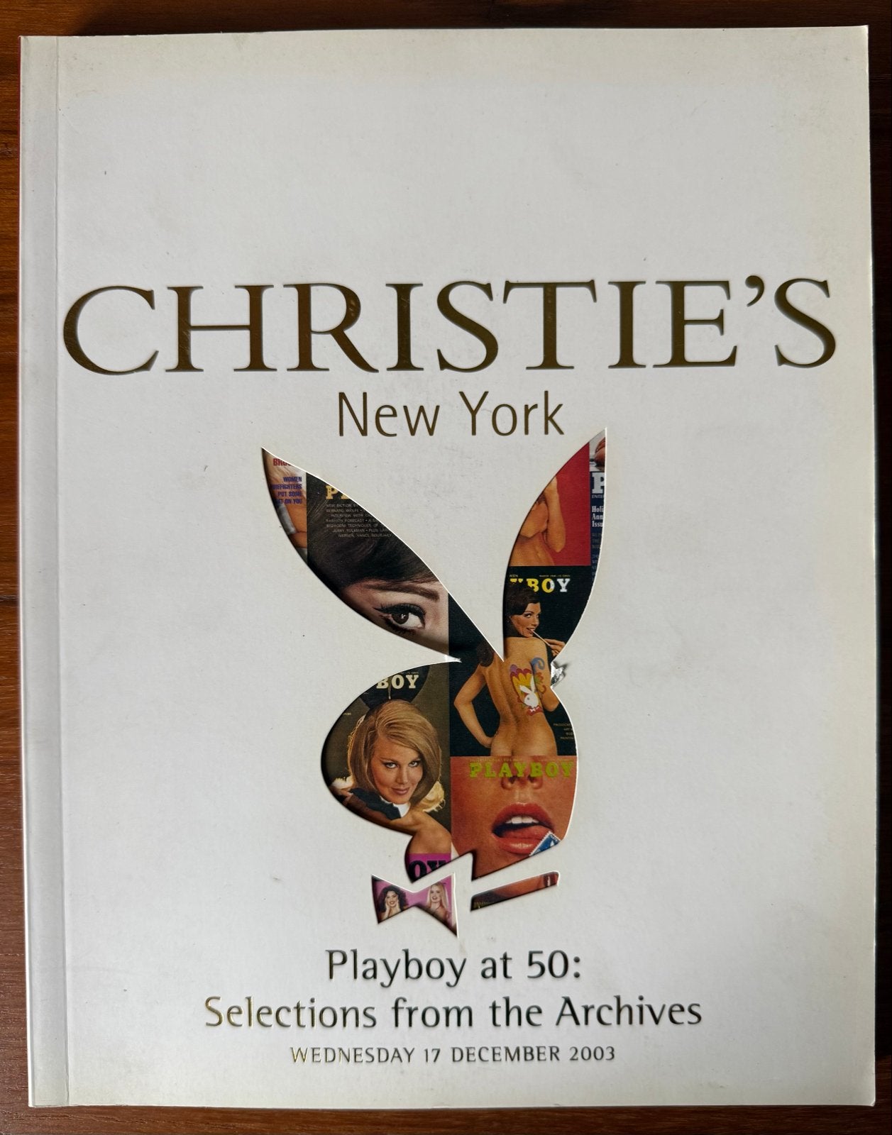 Christie s veiling catalogus New York Playboy at 50, Ophalen of Verzenden, Zo goed als nieuw