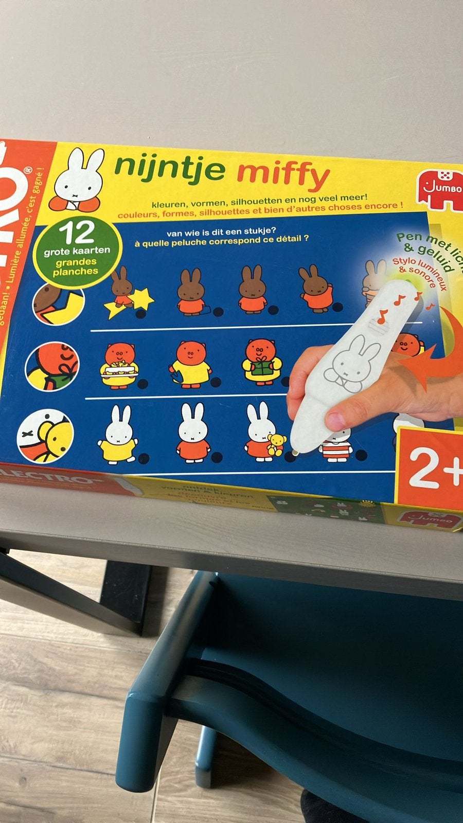 Electro nijntje pen met licht en geluid, Ophalen of Verzenden, Gebruikt, Puzzelen, Met licht