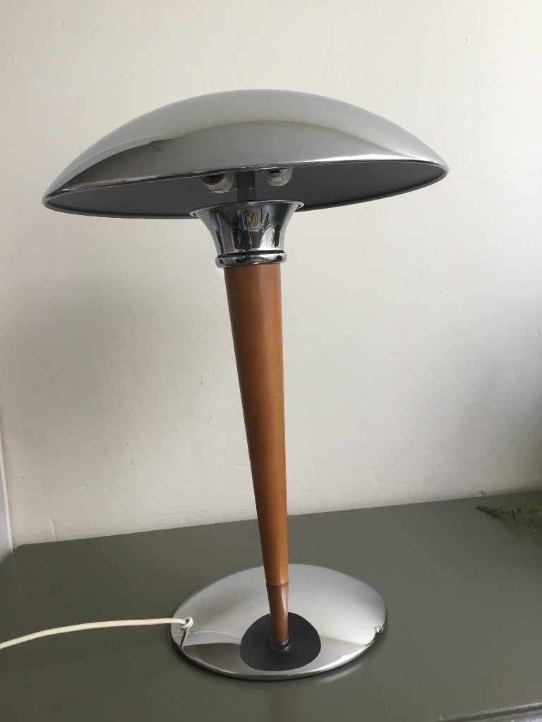 Titan lighting lamp, Ophalen of Verzenden, Gebruikt, Hout, Minder dan 50 cm