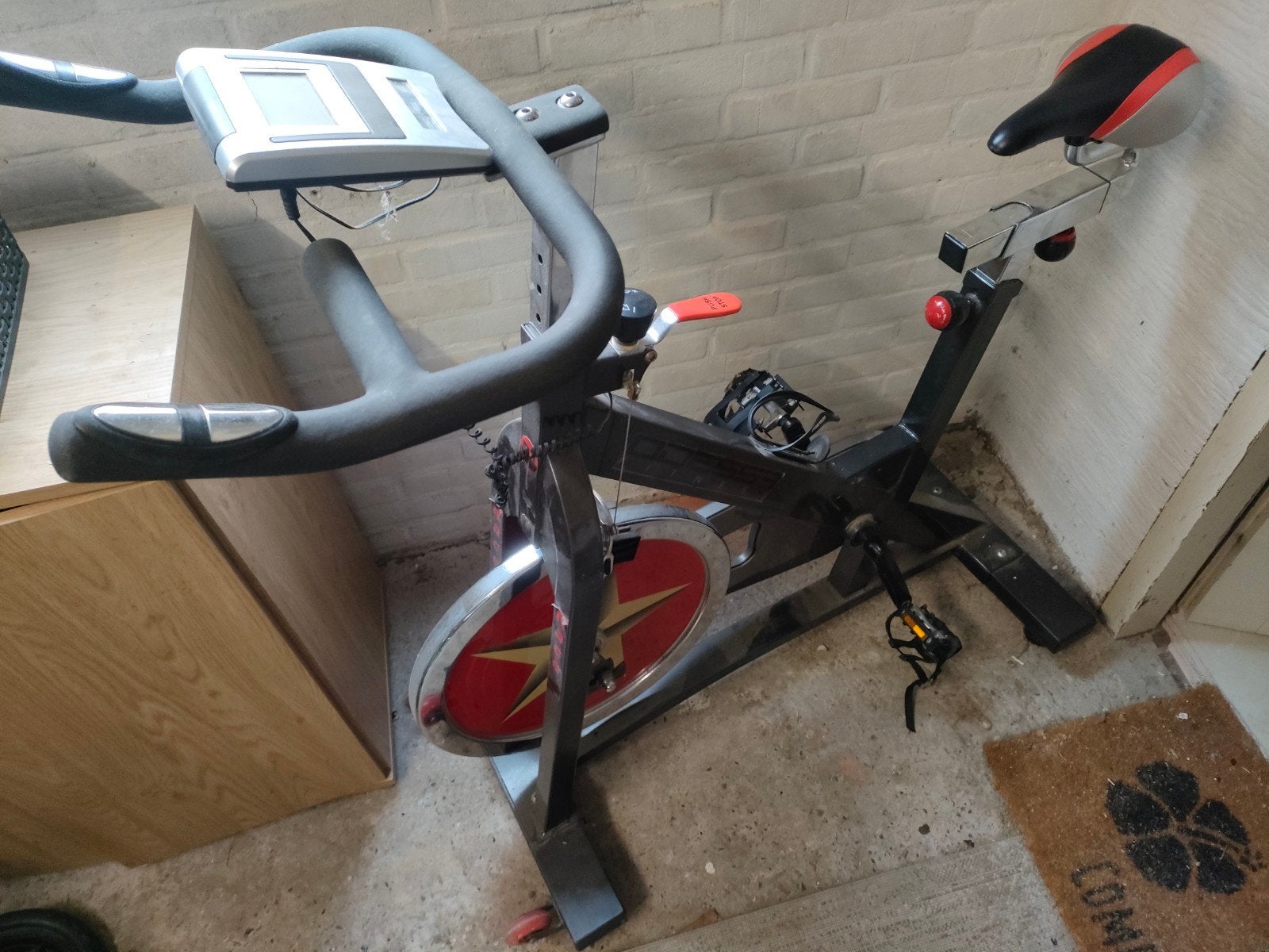 Spinningfiets, Ophalen, Gebruikt, Spinningfiets