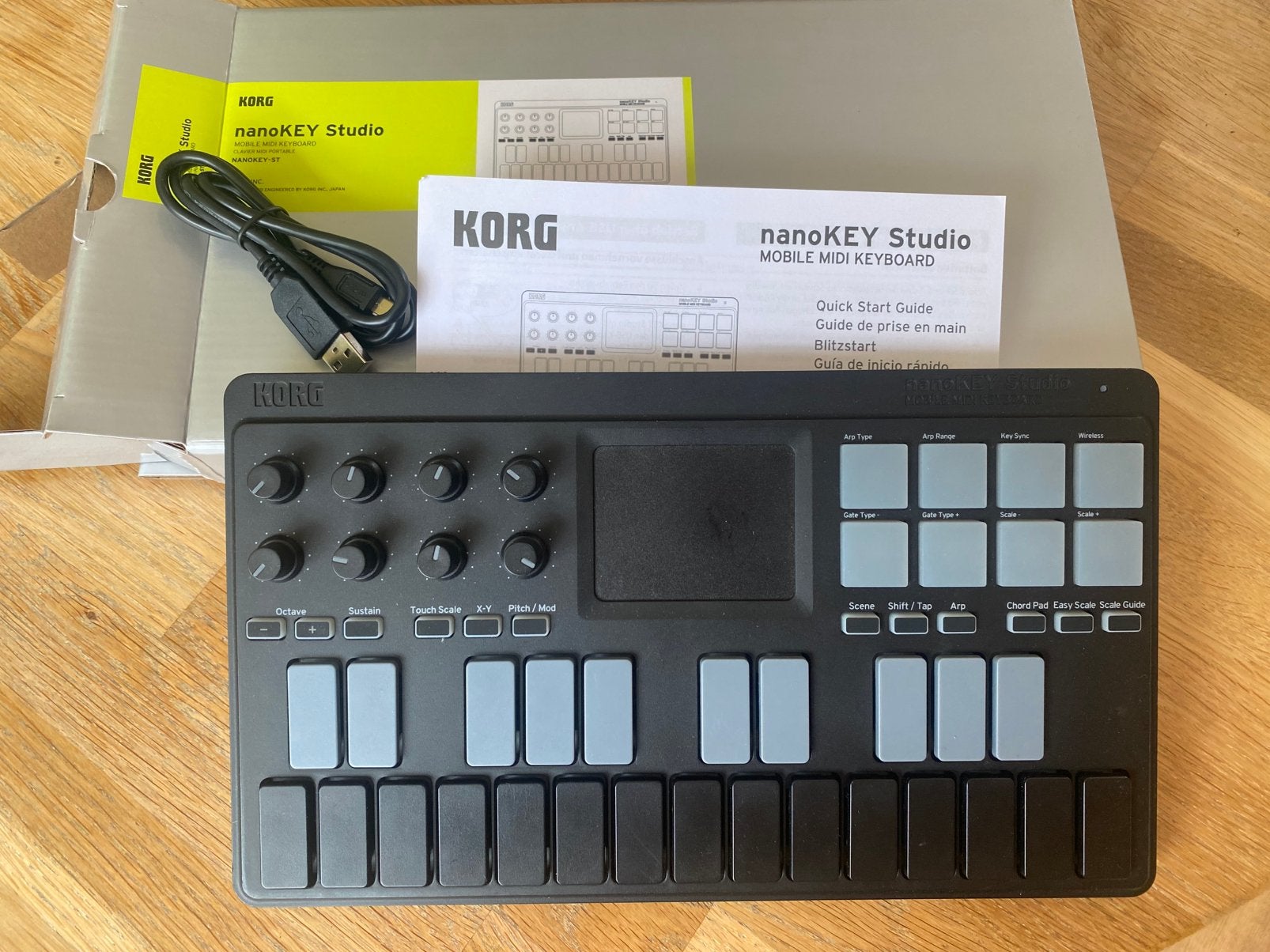 Korg NanoKEY Studio, Ophalen of Verzenden, Zo goed als nieuw