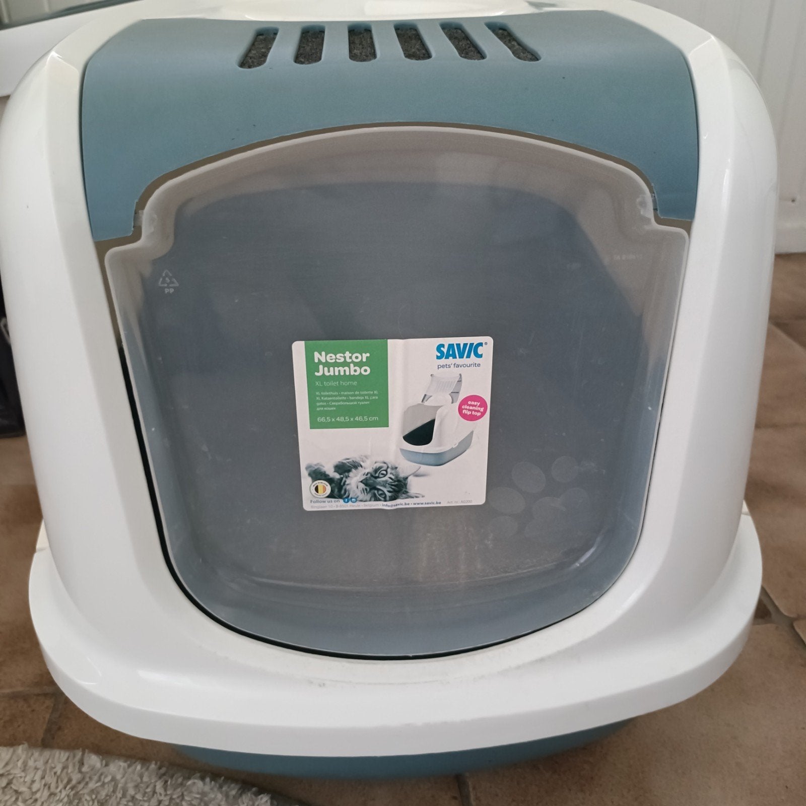 kattenbak voor grote katten, Dieren en Toebehoren, Ophalen, Gebruikt, Gesloten