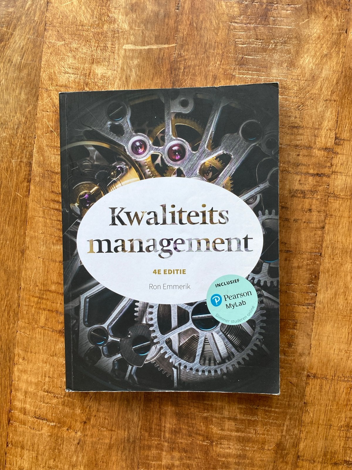 Kwaliteitsmanagement 4e editie - Ron Emmerik, Ophalen of Verzenden, Gamma, Zo goed als nieuw, HBO
