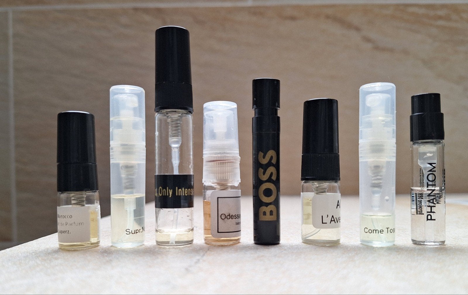 14 parfum proefflesjes samples, Ophalen of Verzenden, Nieuw