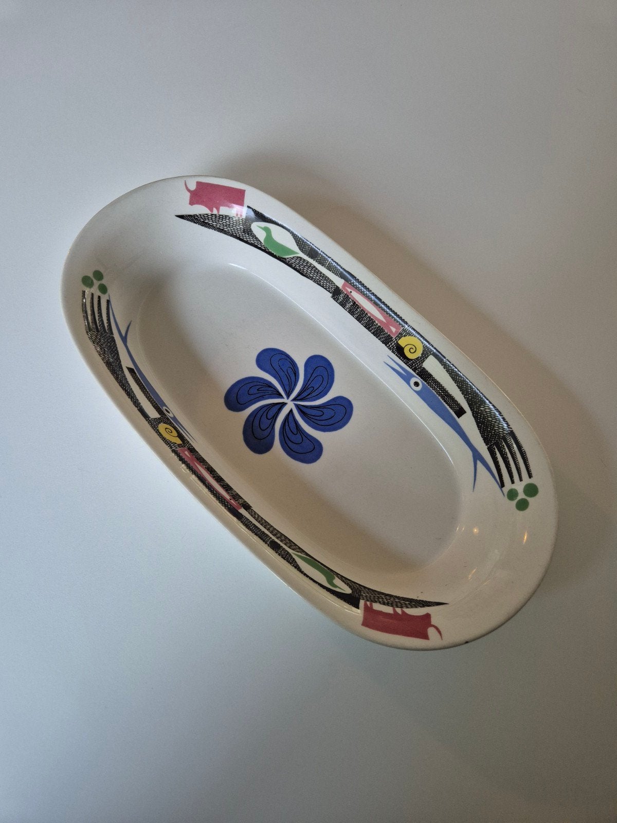 Vintage Figgjo Ovenware A La Carte Ovale Schaal, Ophalen of Verzenden