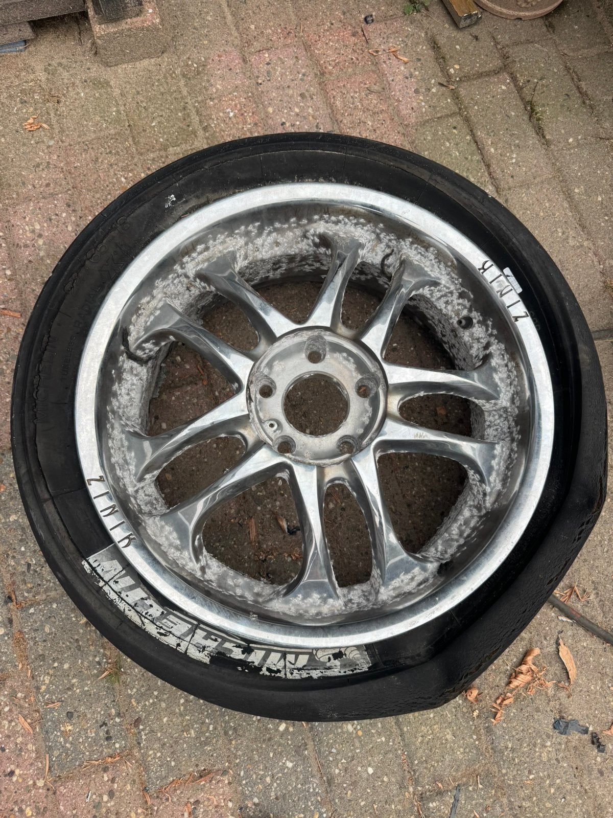 TEAB E36/46 velgen 18” inch met slicks., Ophalen