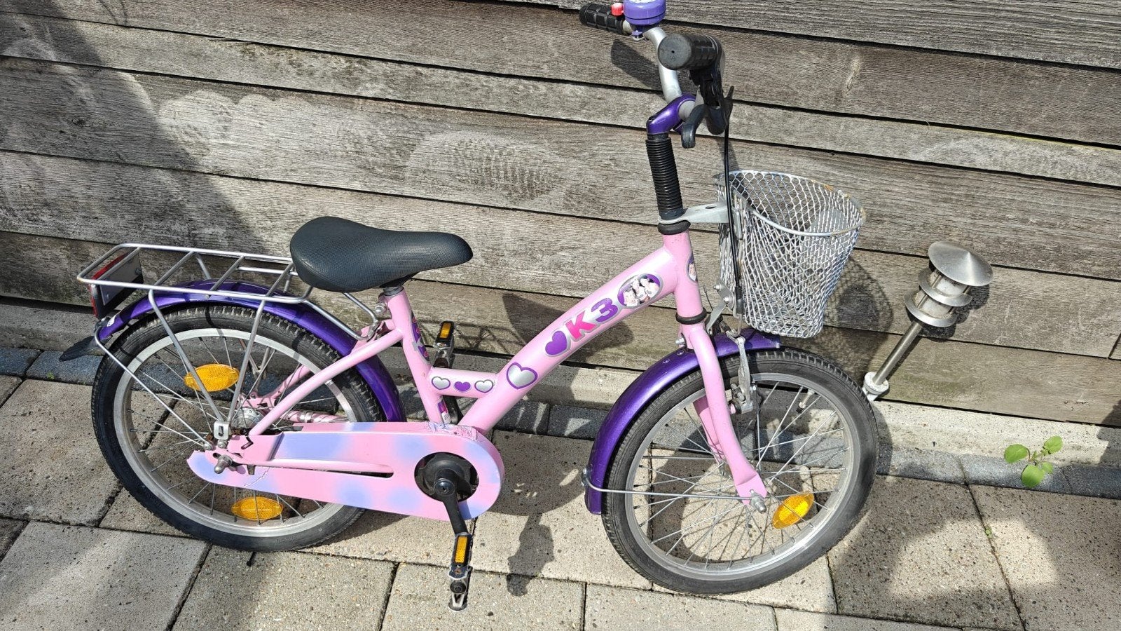 meisjesfiets, Ophalen, Gebruikt, 18 inch