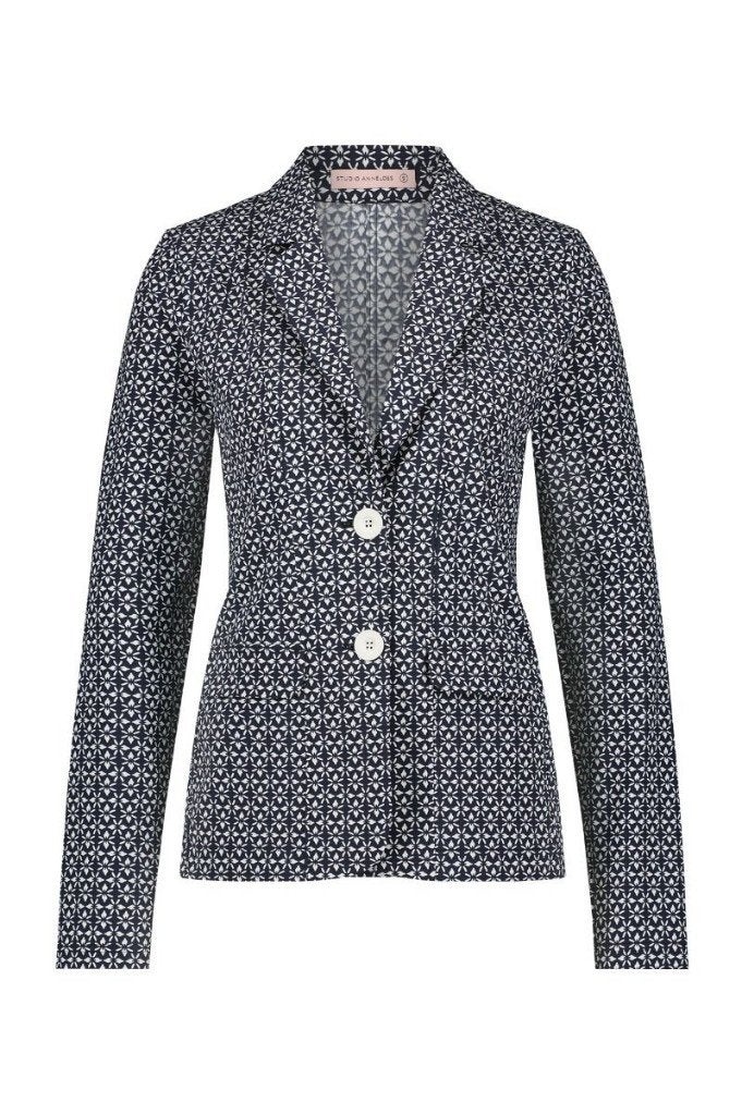 Studio Anneloes blazer donkerblauw, S, Studio Anneloes, Blauw, Ophalen of Verzenden, Zo goed als nieuw