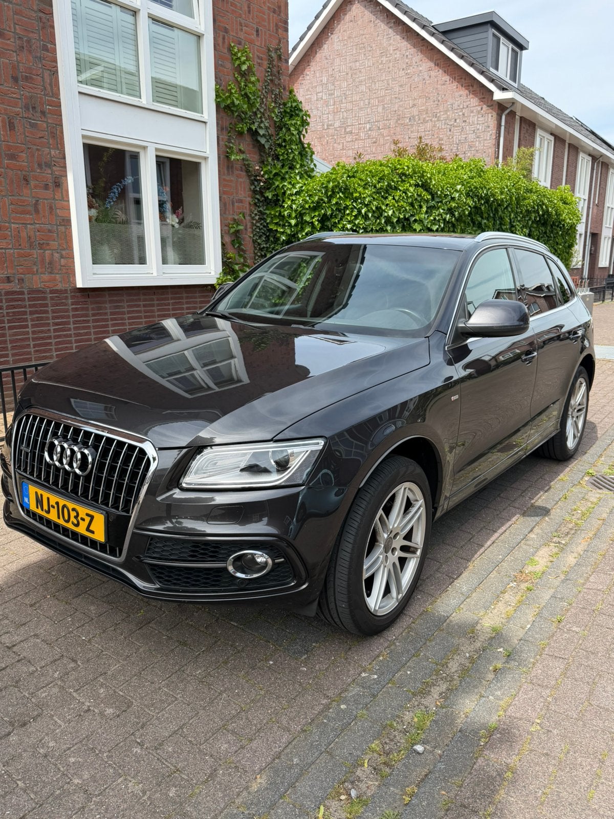 Audi Q5 2.0 Tfsi Quattro 165KW Tiptr 2013, Auto's, 1730 kg, Zwart, 4 cilinders, Zwart