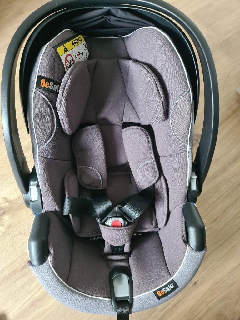 Autostoel/maxicosi baby, Ophalen, Autogordel of Isofix, Gebruikt, 0 t/m 13 kg