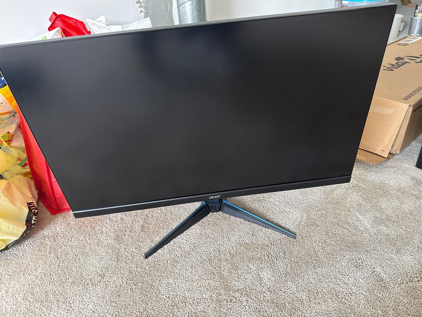 Acer VG271U P Nitro 27inch - Zo goed als nieuw, Computers en Software, Monitoren, Gaming, Kantelbaar, 101 t/m 150 Hz, Full HD