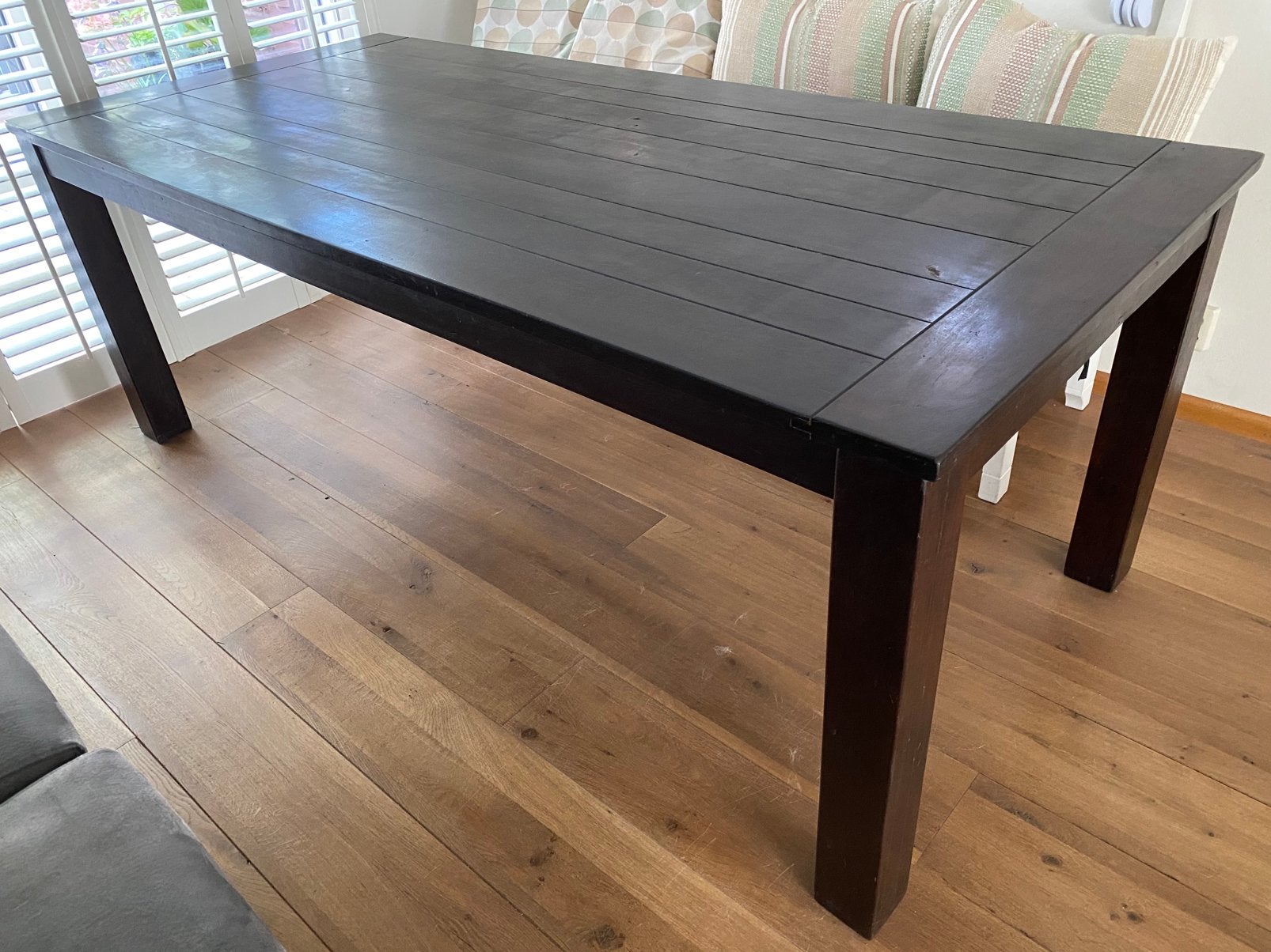 Eettafel koloniaal te koop, Ophalen, Gebruikt, Koloniaal, Eikenhout