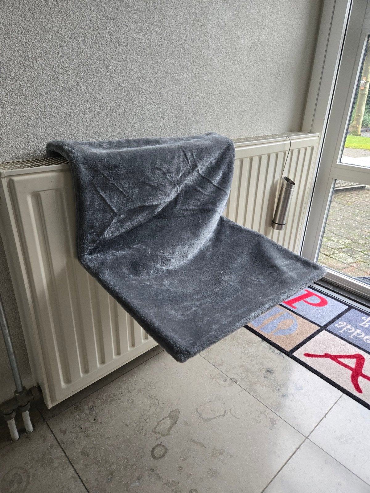 hangmat verwarming effen grijs, Ophalen of Verzenden, Gebruikt, Pluche