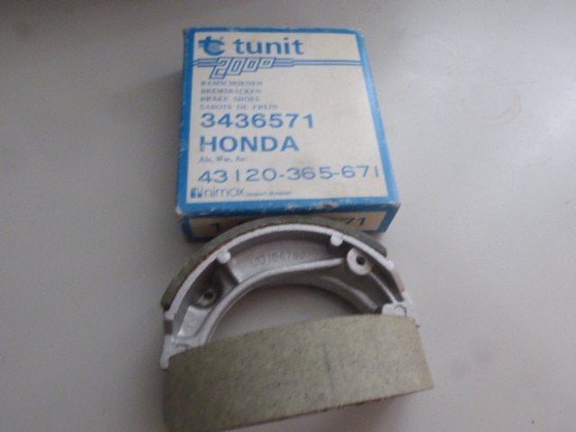 Tunit remschoenen / remsegmenten voor honda mb50 mt50 mtx50, Ophalen of Verzenden, Nieuw, Overige merken