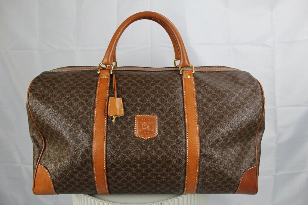 Celine Boston Bag - 1306, Gebruikt, Bruin, Celine, Celine