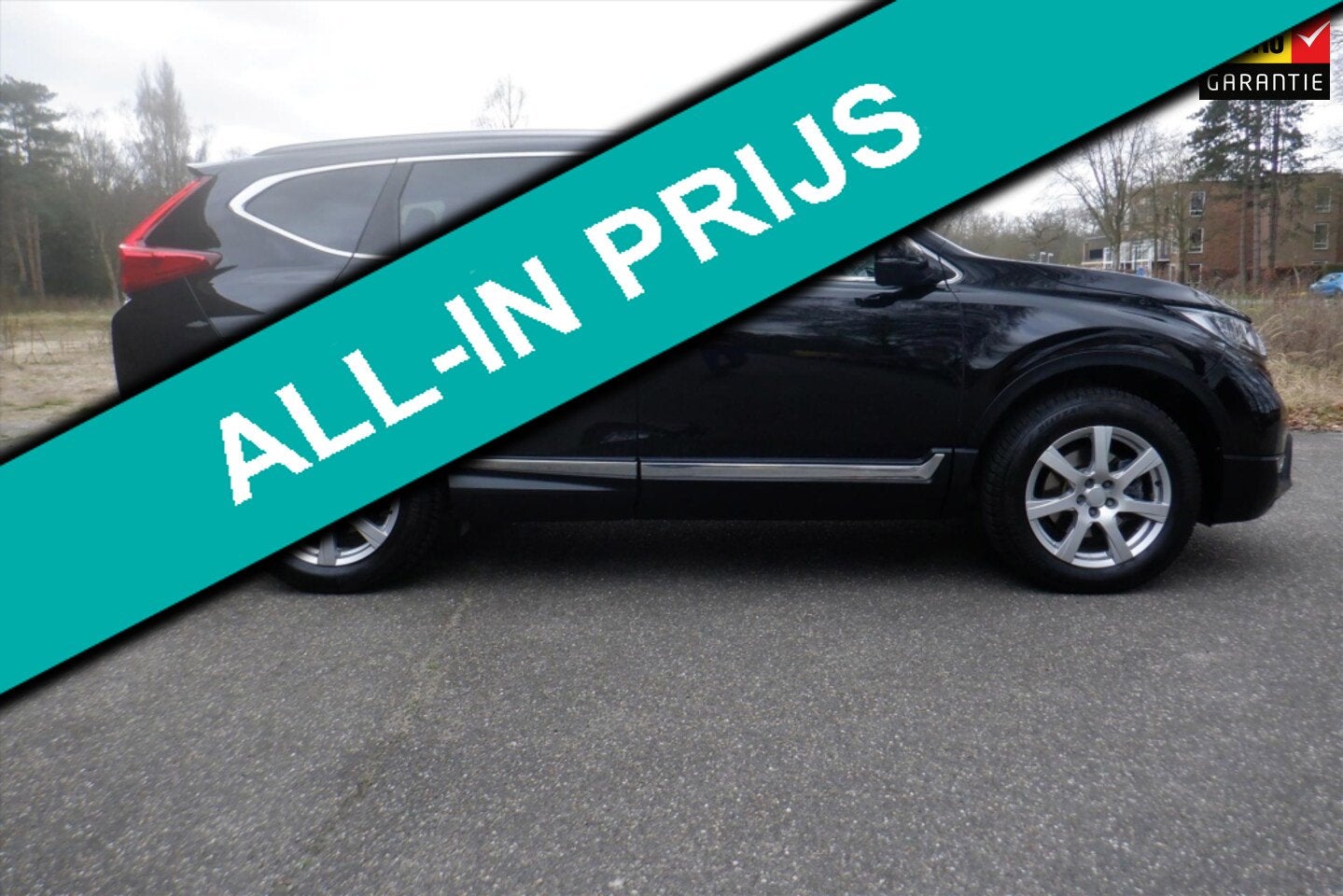 Honda CR-V 1.5 VTEC TURBO 193pk AWD CVT Executive-91.000KM -, Automaat, 4 cilinders, Zwart, Bedrijf