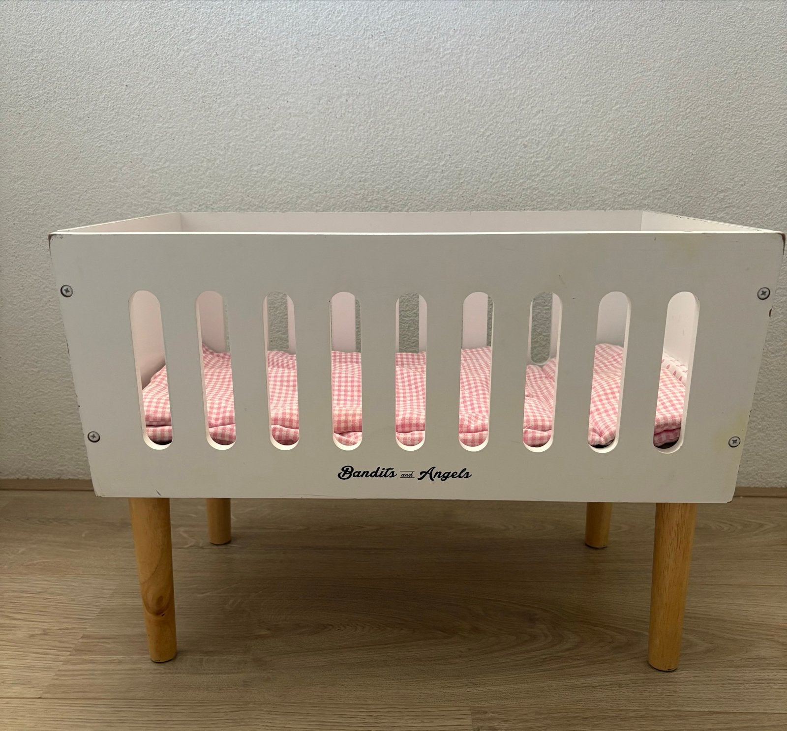 Poppenbedje met poppen en accessoires, Kinderen en Baby's, Speelgoed | Poppen, Ophalen, Gebruikt, Babypop