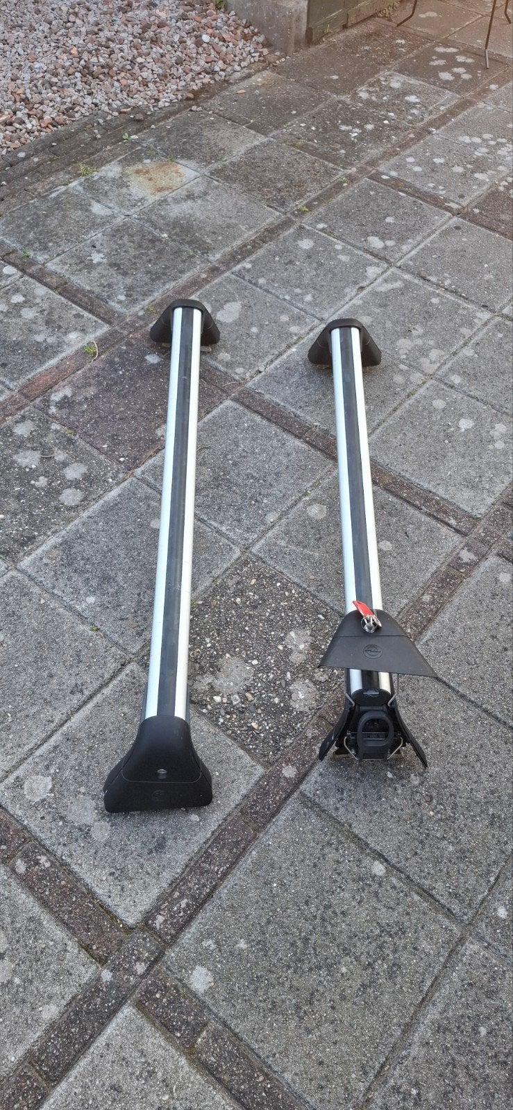 Dakkoffer en dakdragers (Opel Adam), Auto diversen, Dakdragers, Gebruikt, Ophalen