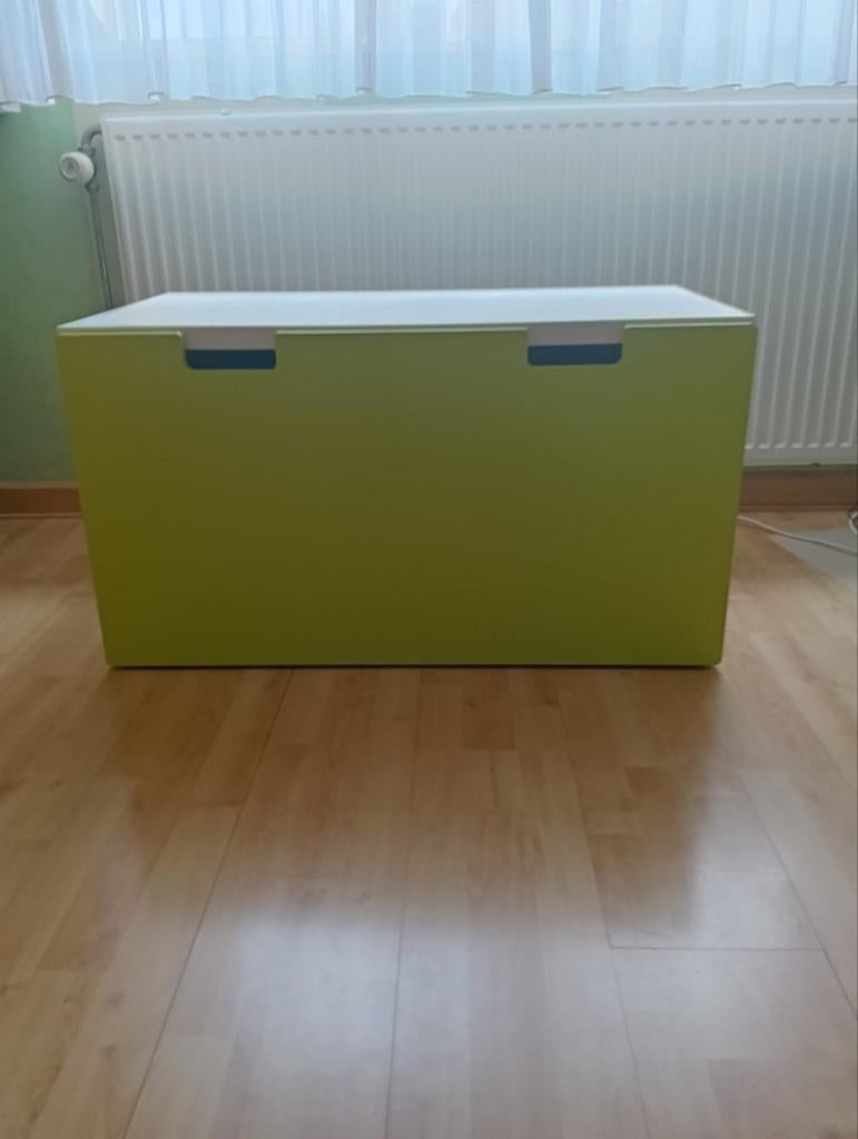 Ikea speelgoedkist SMÅSTAD - groen/wit, Kinderen en Baby's, Kinderkamer | Overige Meubels, Ophalen, Gebruikt, Overige typen