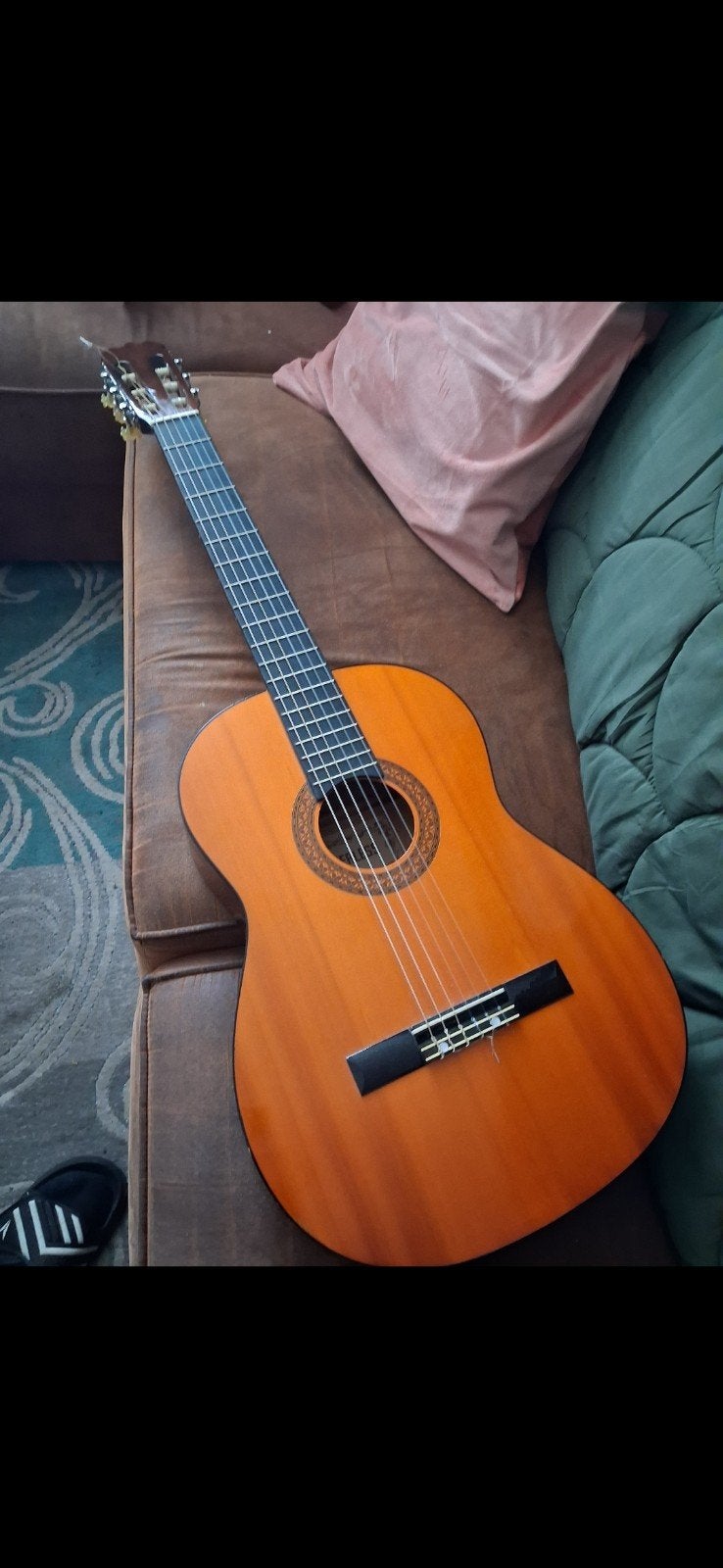Spaanse gitaar met nieuwe snaren op, Ophalen, Klassieke of Spaanse gitaar