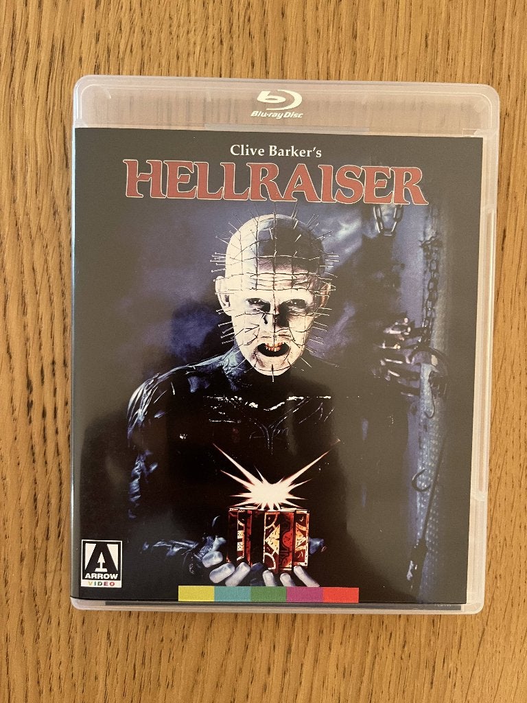 Hellraiser blu-ray (Arrow Video), Cd's en Dvd's, Verzenden, Zo goed als nieuw, Horror