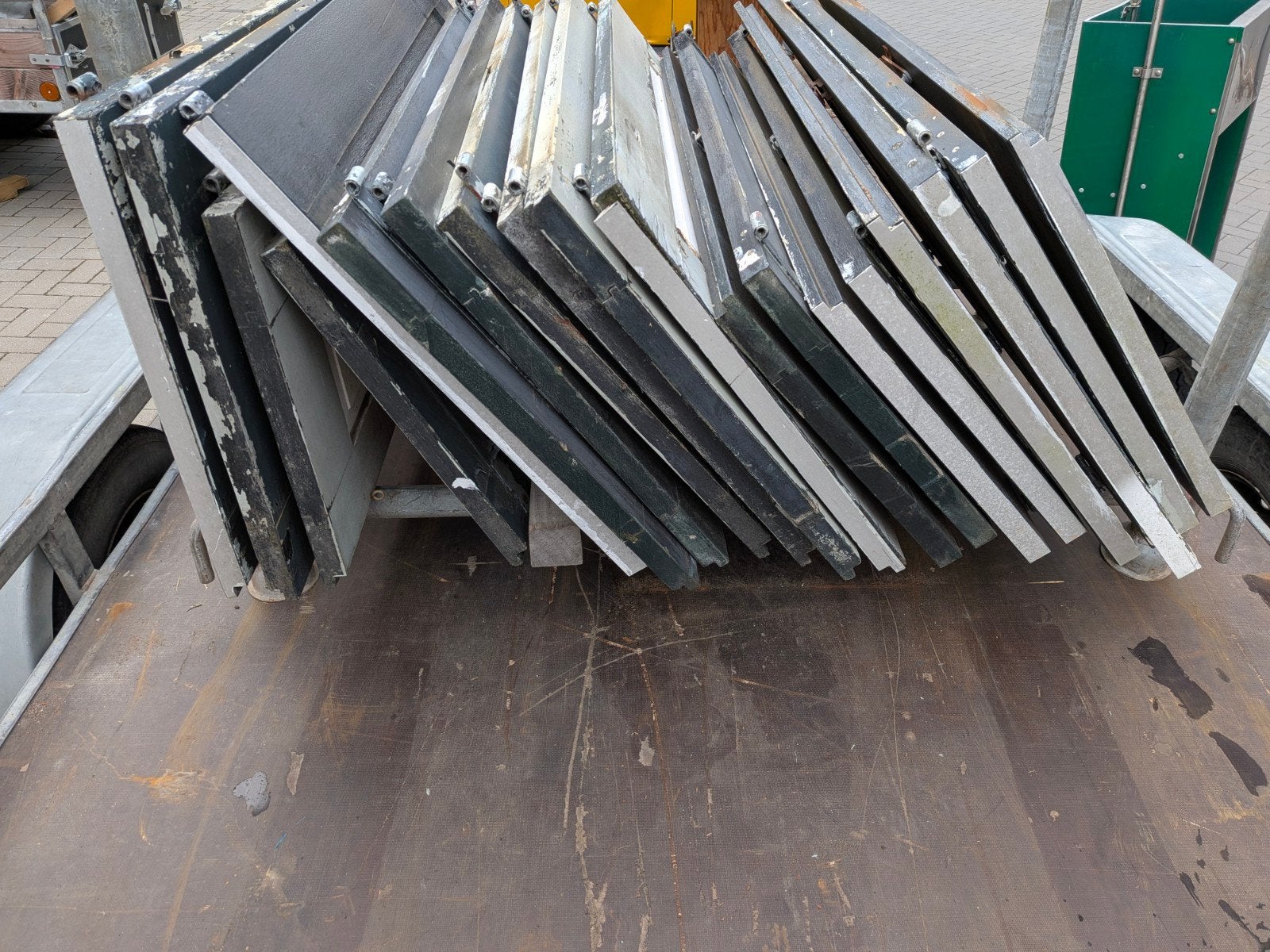 Stalramen - Diverse maten, ideaal voor renovatie, Doe-het-zelf en Verbouw, Glas en Ramen, Gevelraam of Ruit, Gebruikt, Minder dan 80 cm