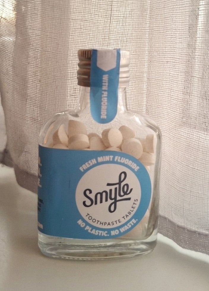 Smyle Tandpasta Tabletten - Fresh Mint Fluoride, Verzenden, Nieuw, Tandpasta