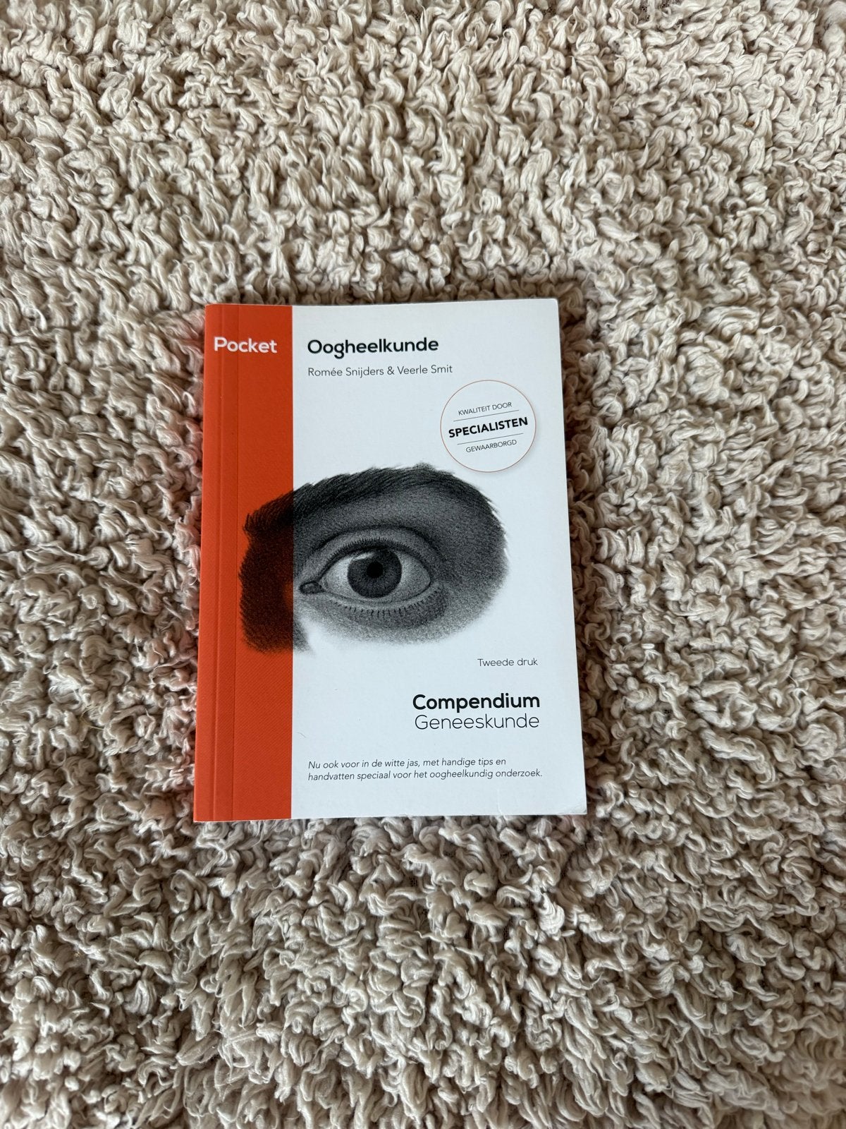Pocket Oogheelkunde - Compendium Geneeskunde, Boeken, Ophalen of Verzenden, Beta, Zo goed als nieuw, WO