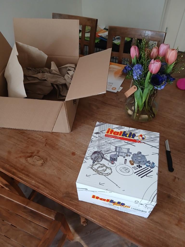 96cc italkit derbi euro 2, Fietsen en Brommers, Ophalen of Verzenden, Nieuw, Cilinder