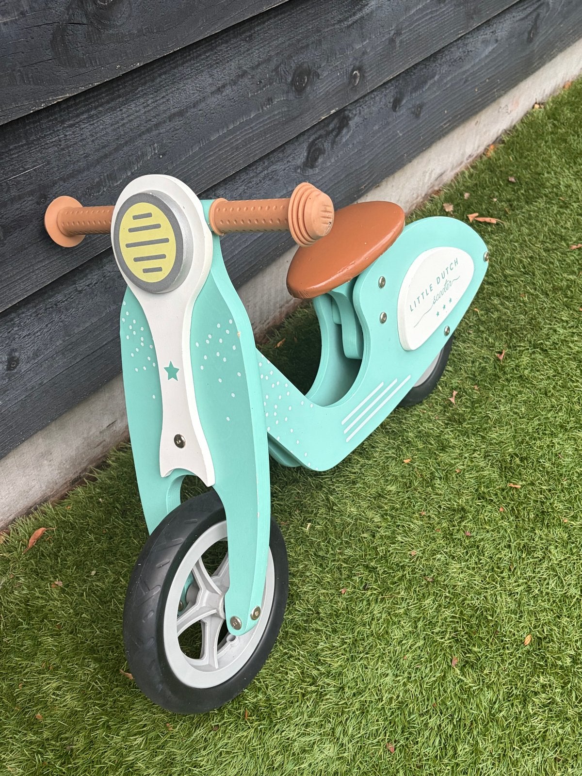 Little Dutch loopscooter mintgroen, Kinderen en Baby's, Speelgoed | Buiten | Voertuigen en Loopfietsen, Ophalen, Gebruikt, Loopfiets