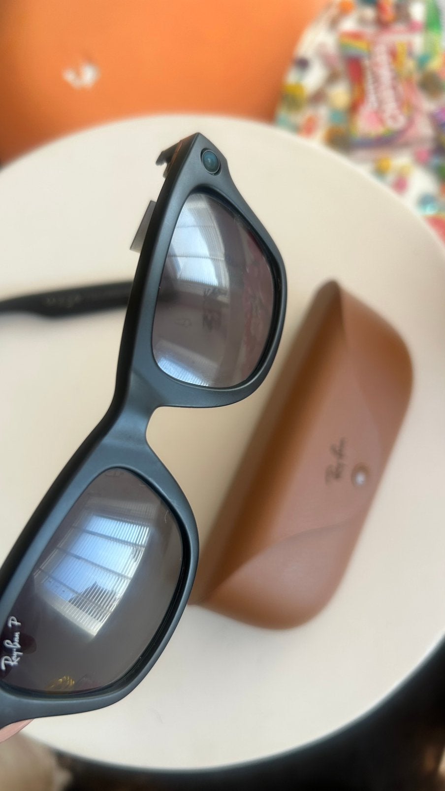 Ray-Ban Meta Wayfarer GEN2 (kapot), Gebruikt, Zwart, Ophalen of Verzenden, Ray-Ban