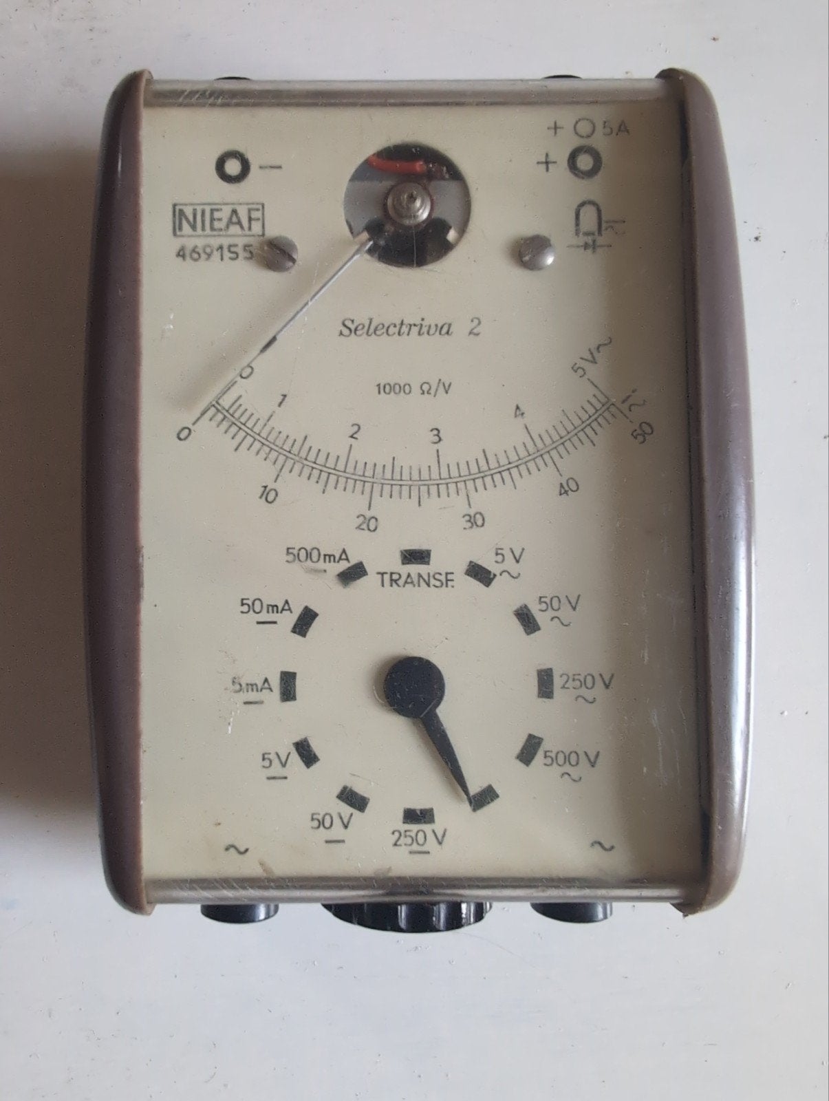 NIEAF vintage multimeter Selectriva 2, Ophalen of Verzenden