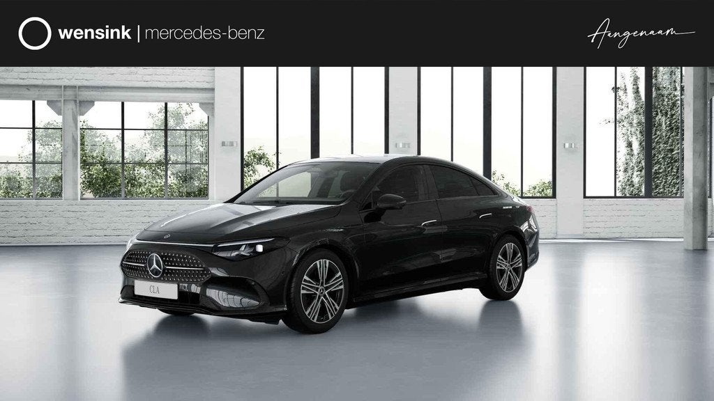 Mercedes-Benz CLA-Klasse 180 Business Solution Luxury | Prem, Auto's, Mercedes-Benz, CLA, 136 pk, 4 cilinders, Zwart