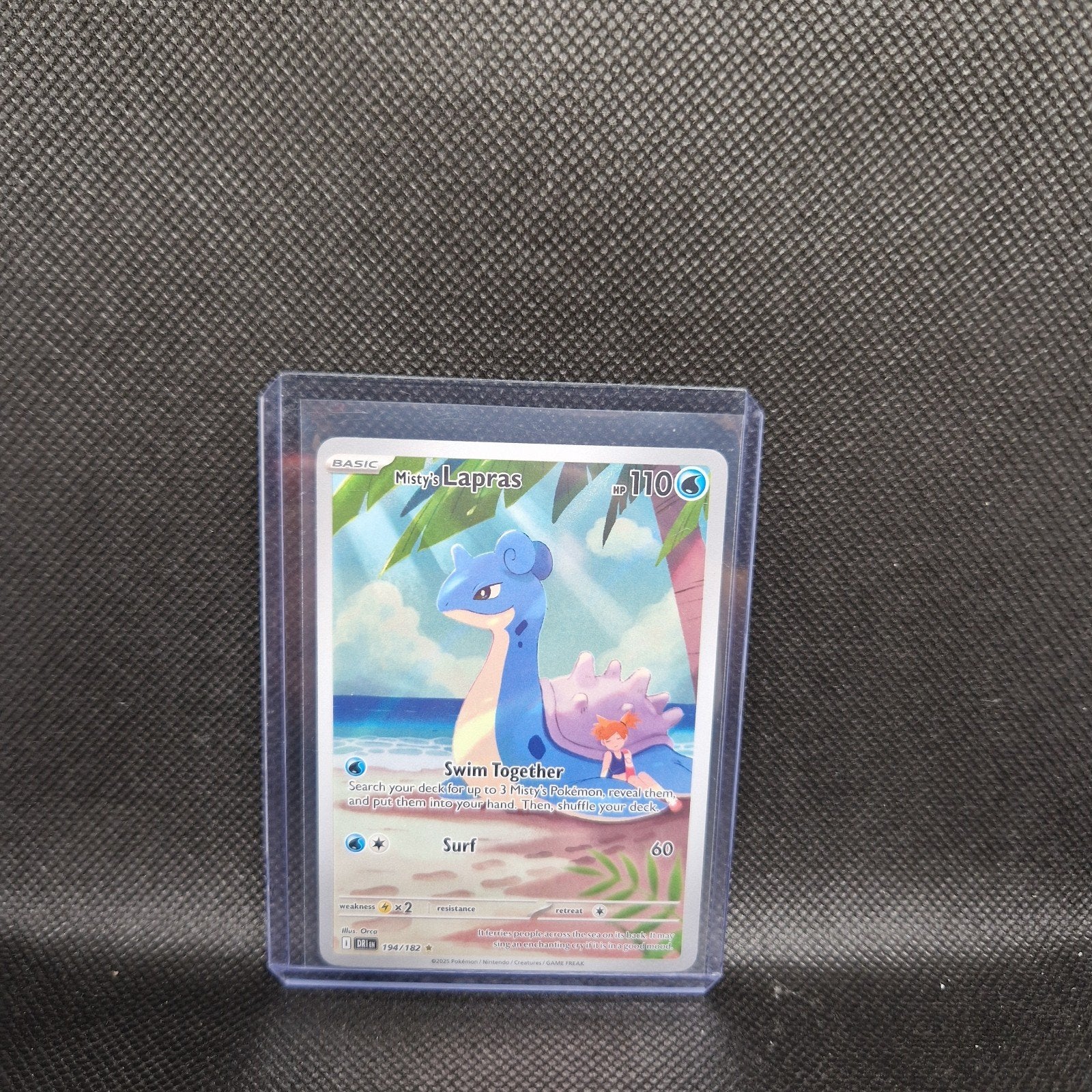 Misty's Lapras Destined Rivals, Ophalen of Verzenden, Zo goed als nieuw