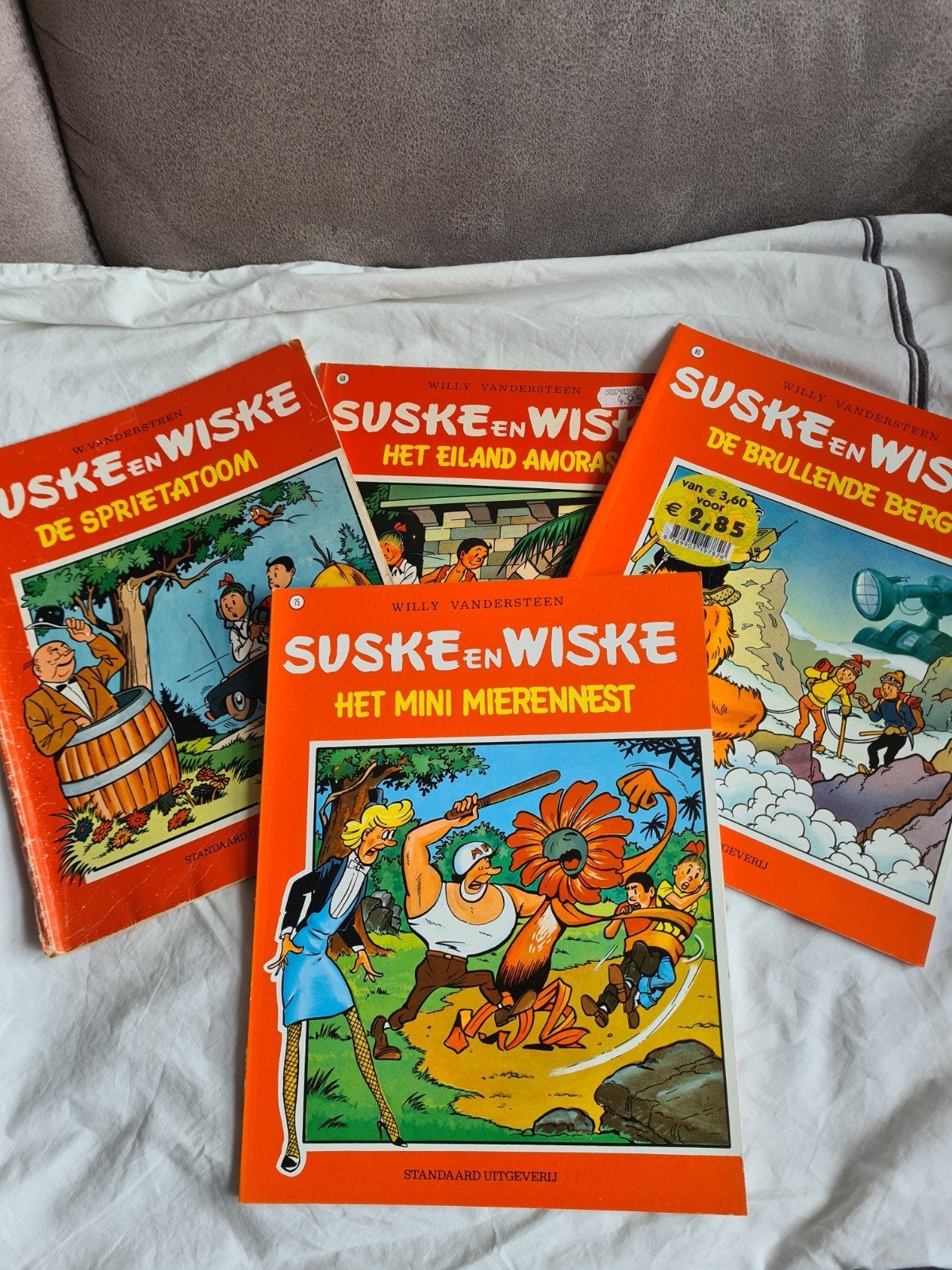 Suske en Wiske collectie: 50+ stripboeken, Ophalen of Verzenden, Gelezen