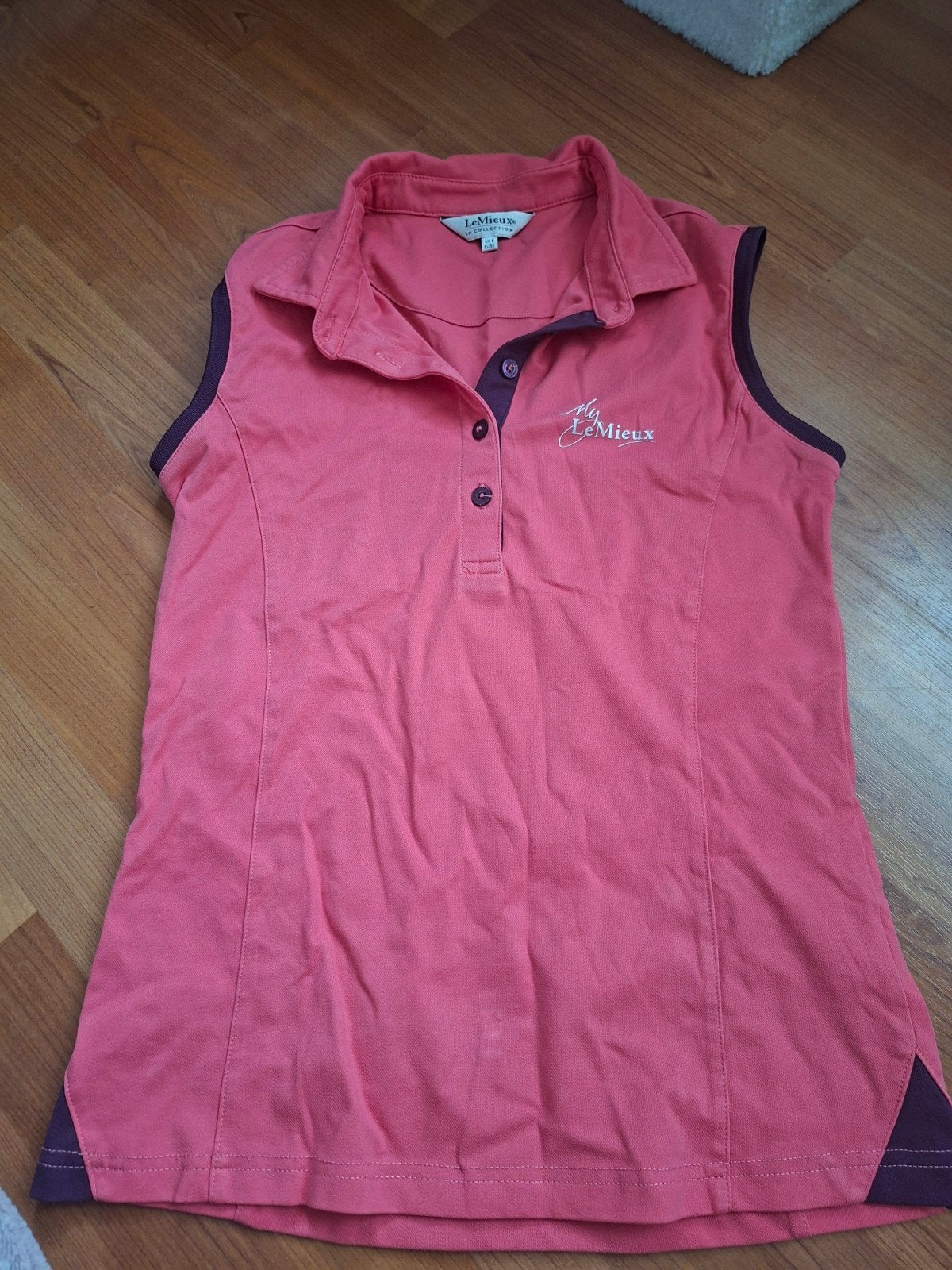 lemieux polo, Dieren en Toebehoren, Paardrijkleding, Zo goed als nieuw, Roze, Bovenkleding, Dressuur