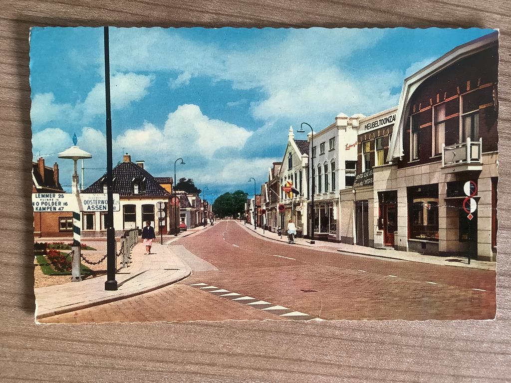 ansichtkaart Wolvega, Ophalen of Verzenden, Ongelopen