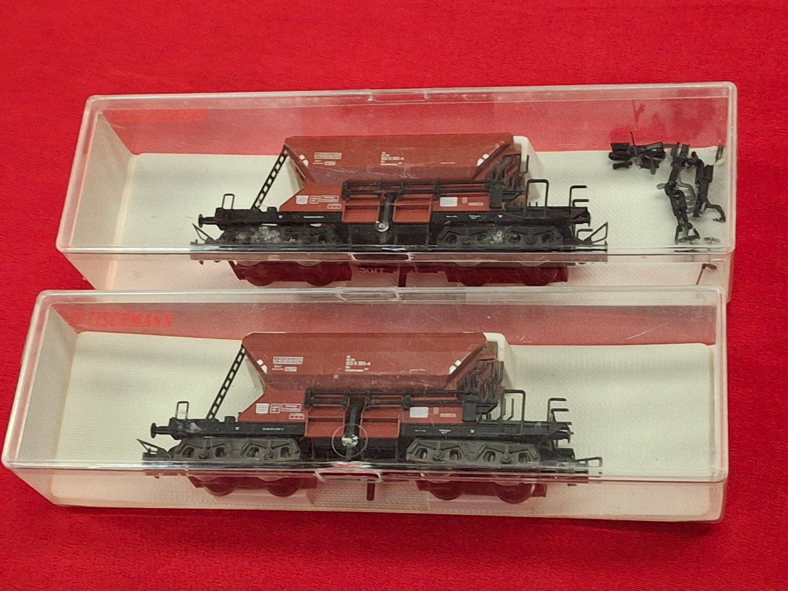Fleischmann 5525 wagons / zelflosser DB, Ophalen of Verzenden, Gebruikt, Wagon, Fleischmann