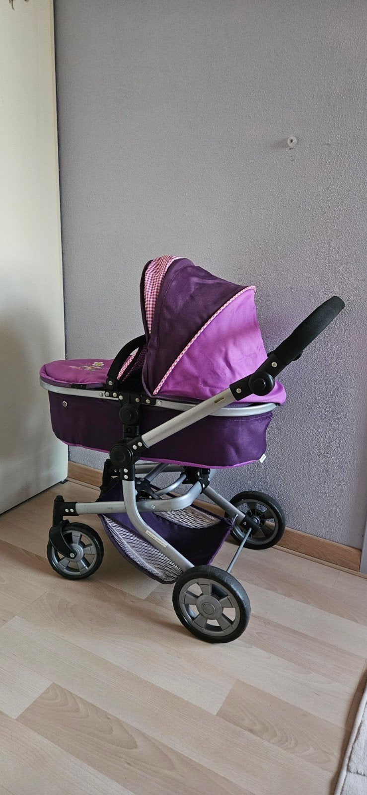 Poppenwagen 3-in-1 paars, Ophalen, Gebruikt, Overige typen