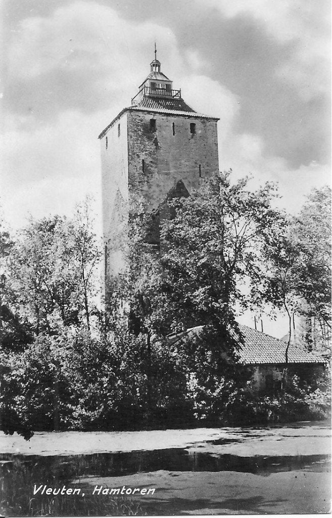 Oude Ansichtkaart Vleuten, Hamtoren (ongelopen), Ophalen of Verzenden, 1960 tot 1980, Ongelopen, Utrecht