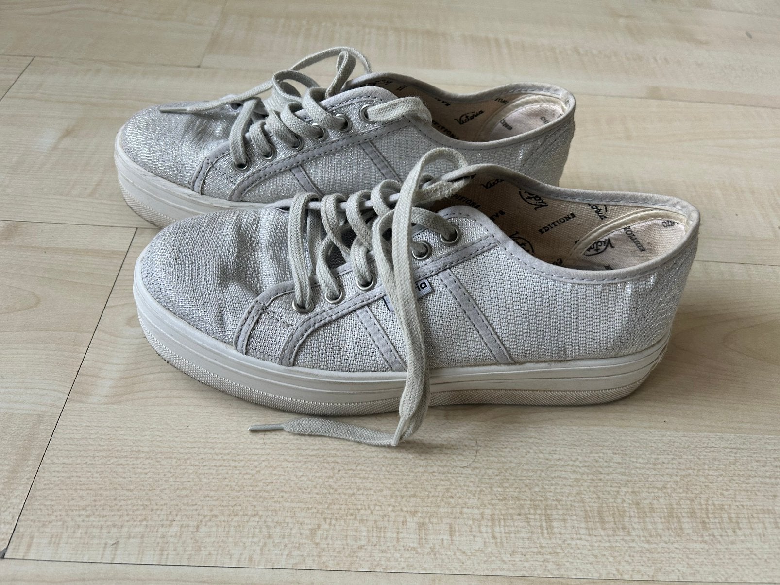 Victoria sneakers- Maat 38., Ophalen of Verzenden, Gedragen, Wit, Sneakers of Gympen