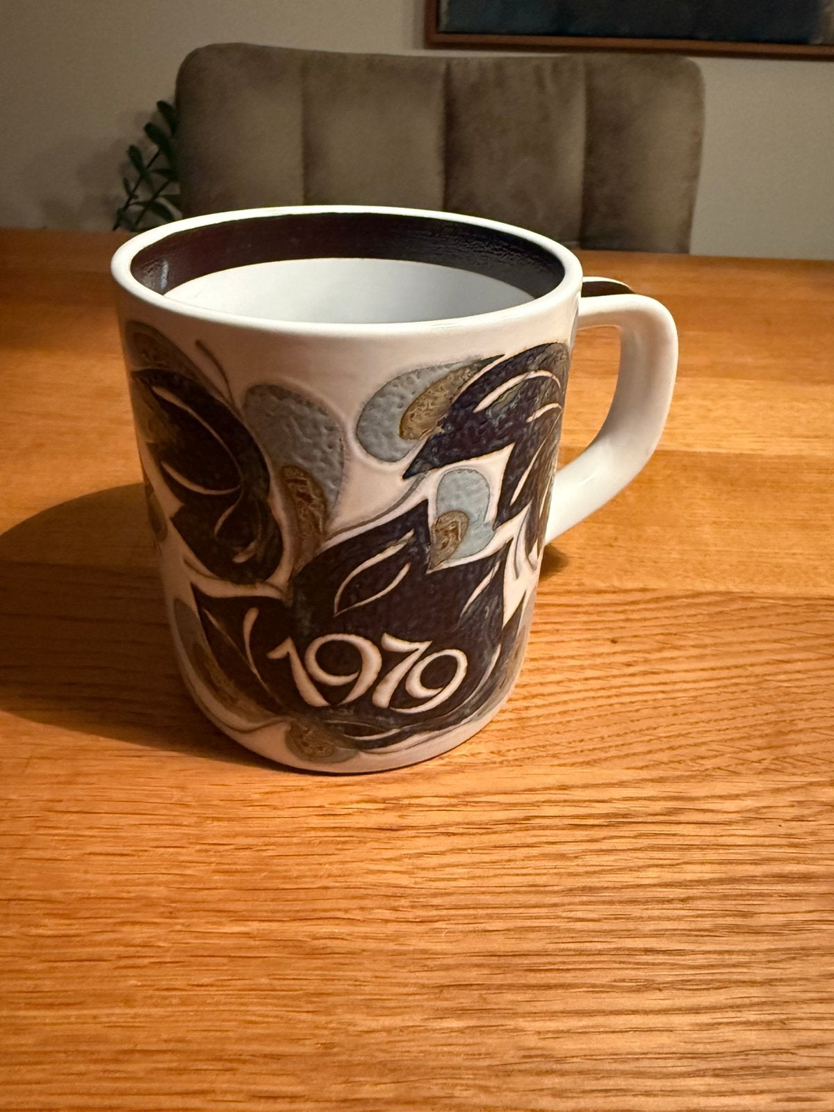 Royal Copenhagen Jaarlijkse Mok (Årskrus) uit 1979, Antiek en Kunst, Ophalen of Verzenden