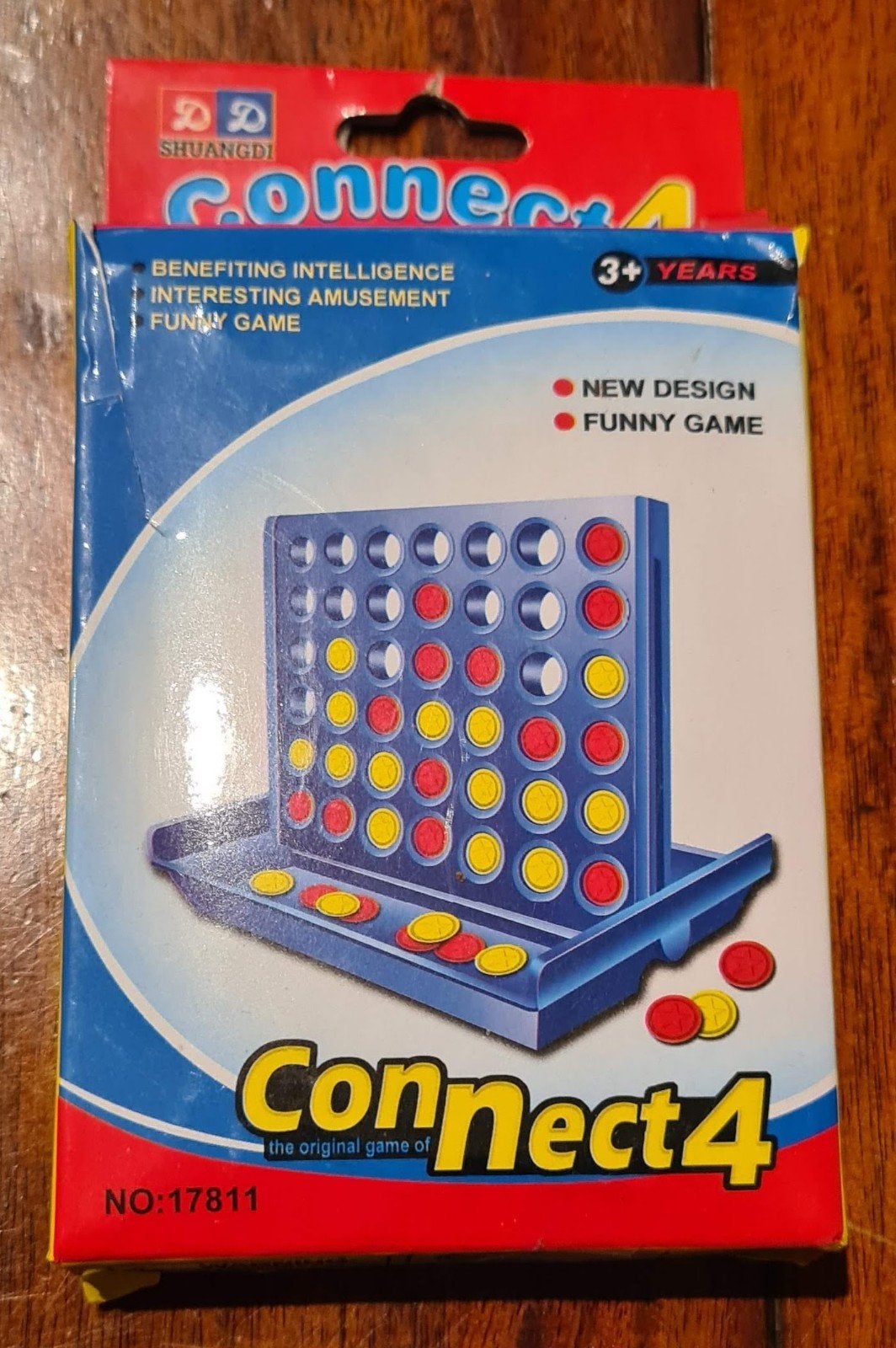 Connect 4 - Het originele spel van Shuangdi, Hobby en Vrije tijd, Gezelschapsspellen | Overige, Een of twee spelers, Ophalen, Gebruikt